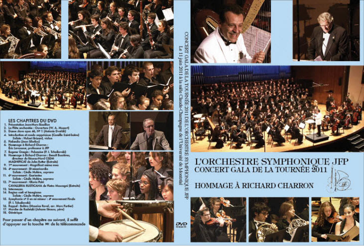 17ème album 2 CD 1 DVD Concert Gala tournée 2011 Hommage à Richard Charron